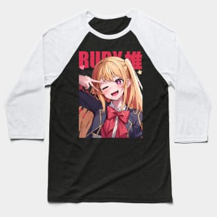 Oshi no Ko - Ruby Hoshino Baseball T-Shirt